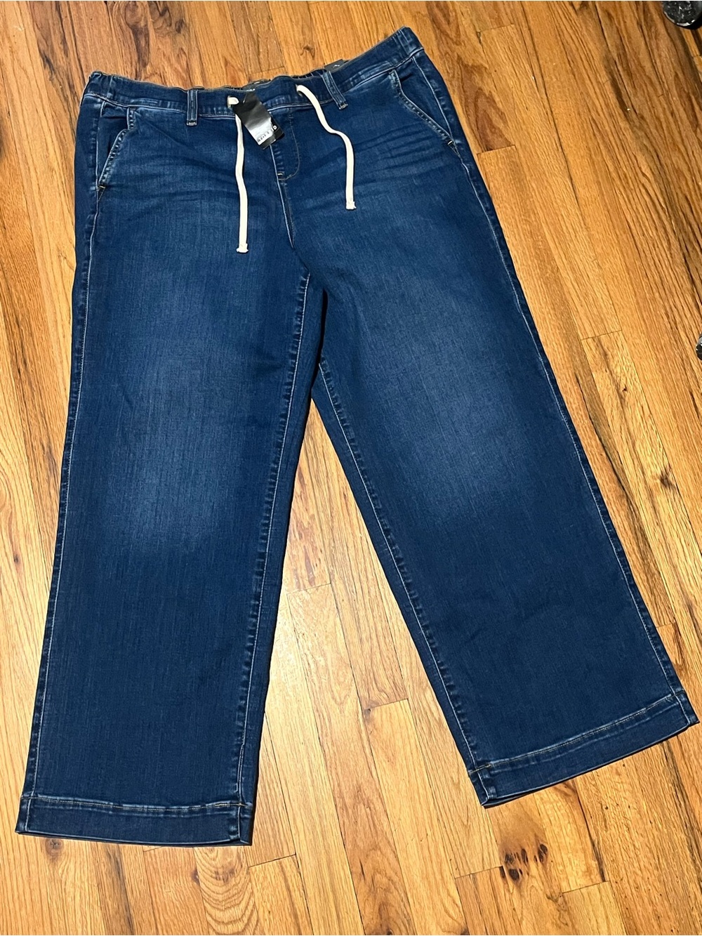 Torrid Weekend Wide Leg Jeans Size 2R NWT Stretch Denim Pull-On Plus Size - Picture 2 of 8